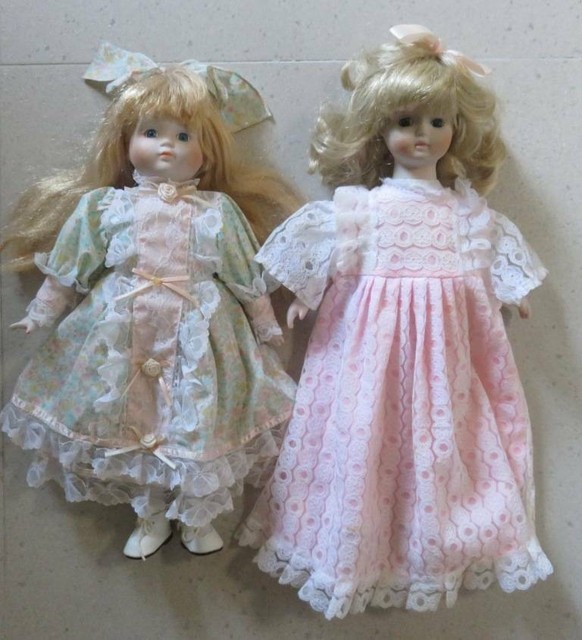 pretty porcelain dolls